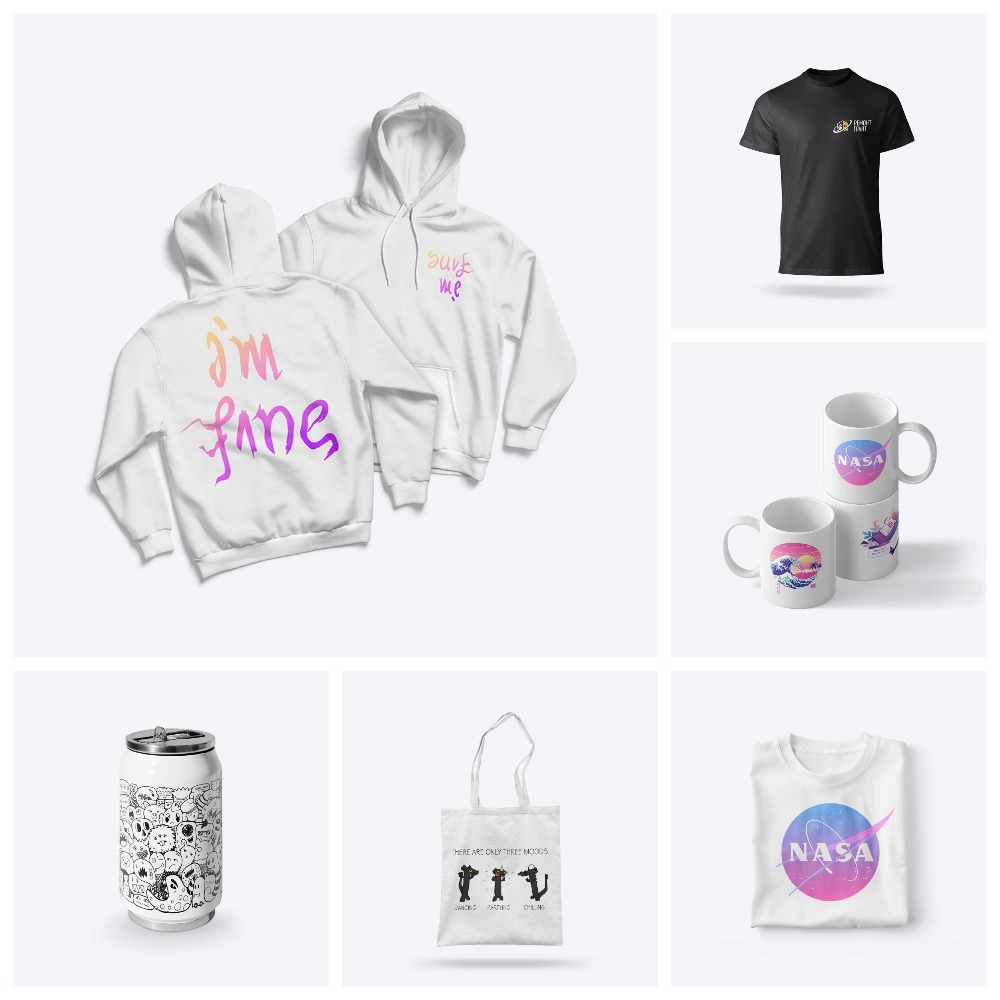 Как продавать свой мерч одежды